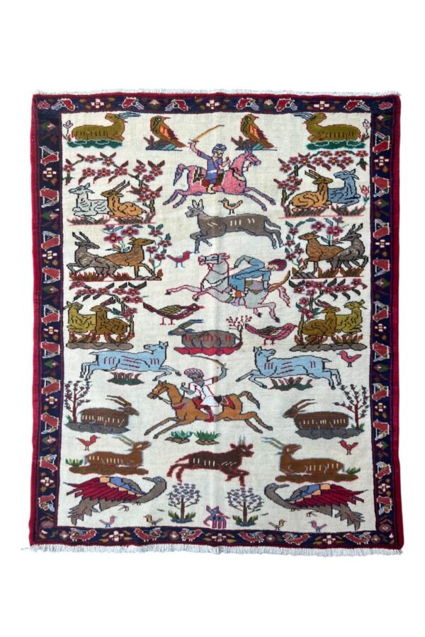HUNTING SCENE 130x105 cm