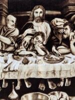 LAST SUPPER 95x66 cm - Image 2