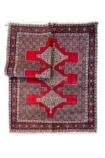 PAIR SENNEH WOOL<br>158x125 cm