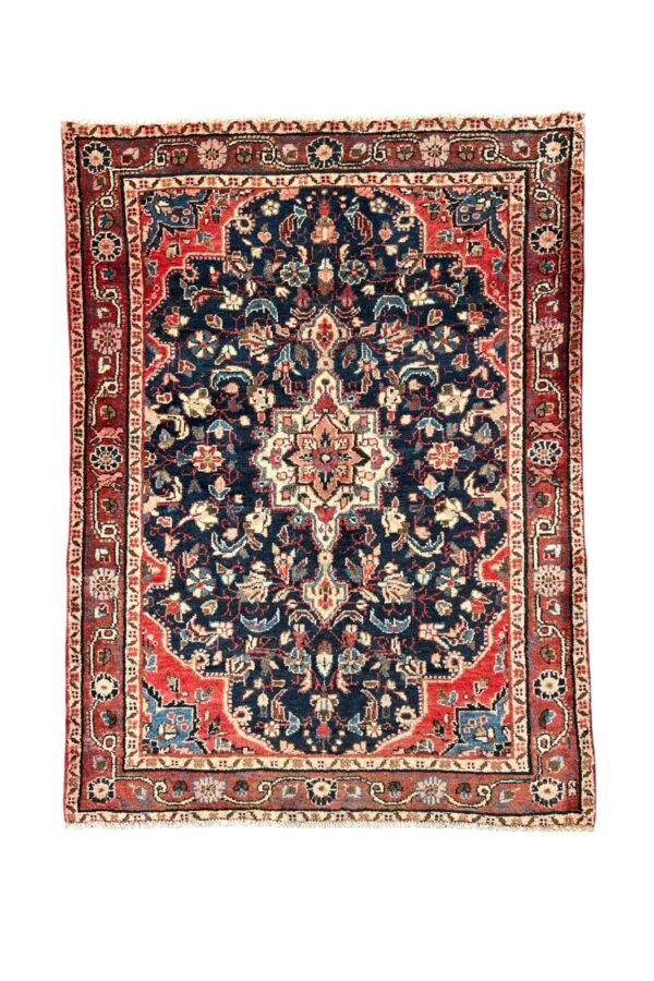 BLUE HAMEDAN TRIBAL<br>144x105 cm