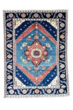 ANTIQUE BLUE HERIZ<br>270x200 cm