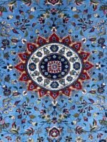 BLUE KORK KASHAN<br>240x206 cm - Image 2