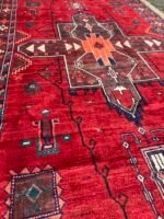 RED ZABOL WOOL 236x116 cm - Image 2