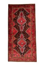 RED TRIBAL 260x123 cm